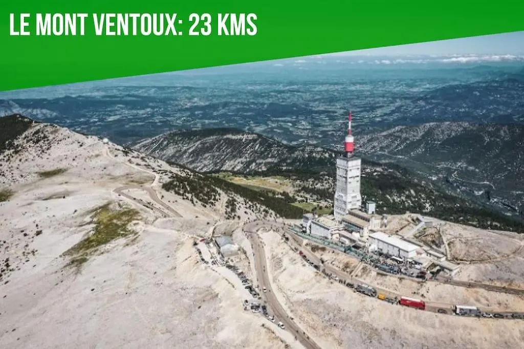 Villa Santa - Piscine - Wi-Fi - Proche Ventoux - Ideal Cyclistes 莫穆瓦龙