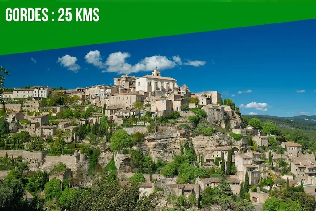 Villa Santa - Piscine - Wi-Fi - Proche Ventoux - Ideal Cyclistes 莫穆瓦龙 法国